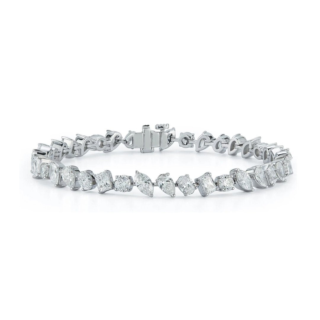 9.40 ctw Diamond Tennis Bracelet