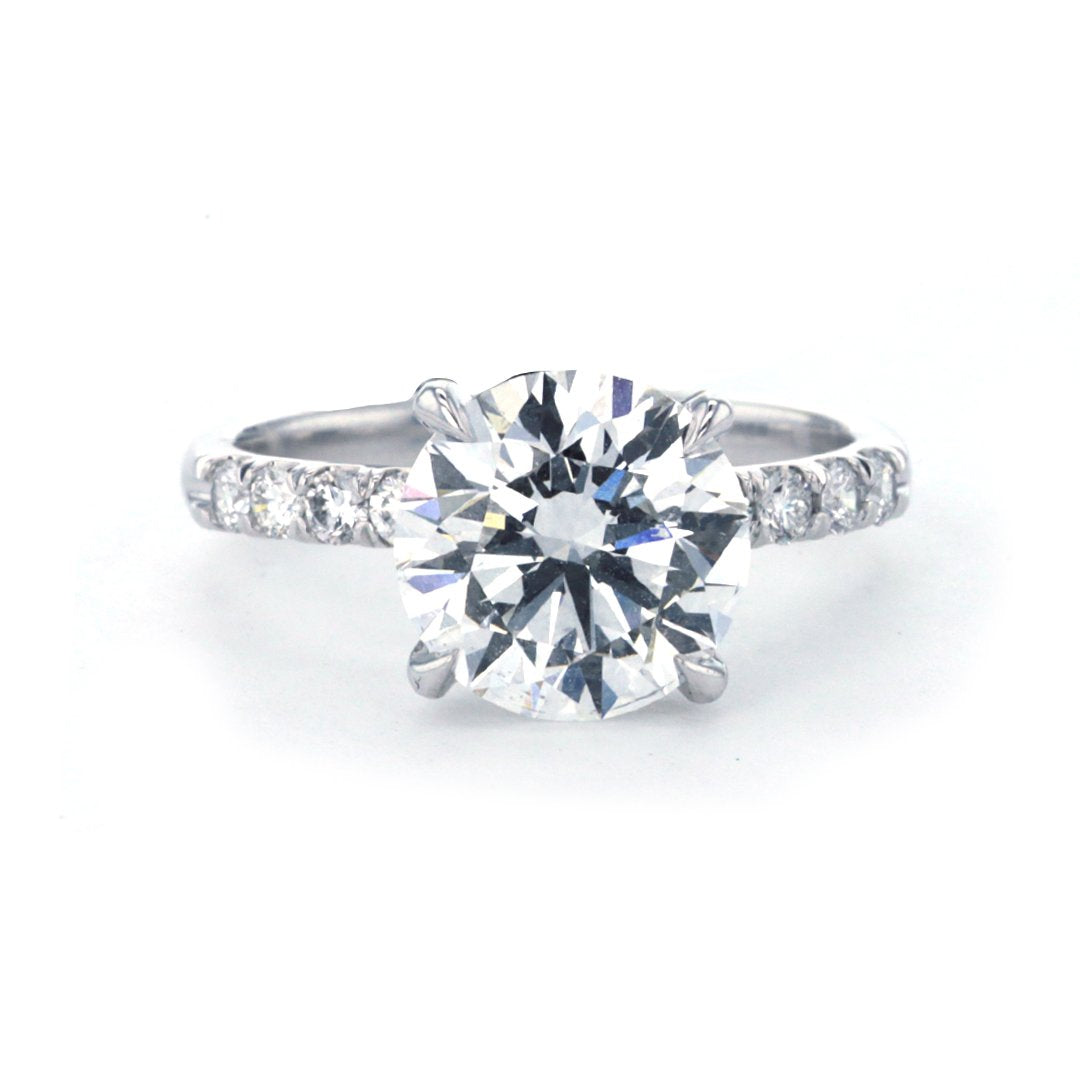 3.03 ct Diamond Solitaire Engagement Ring
