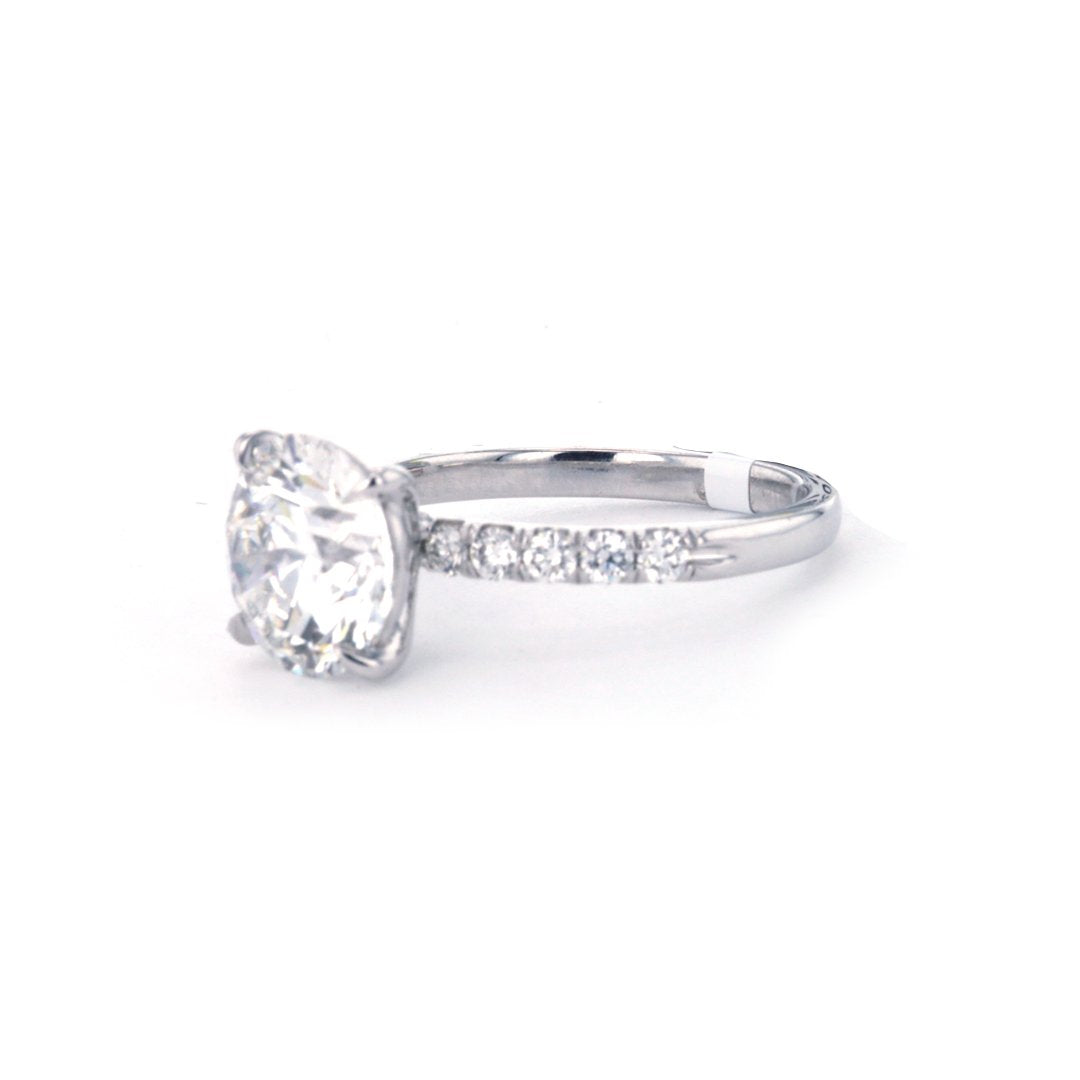 3.03 ct Diamond Solitaire Engagement Ring