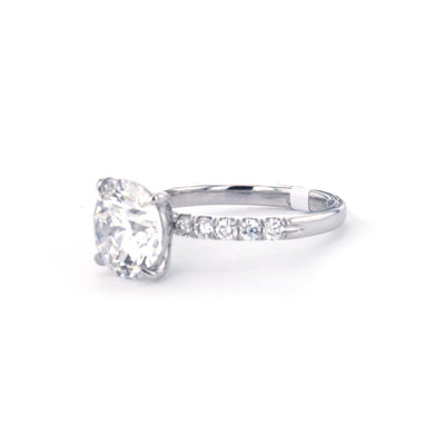 3.03 ct Diamond Solitaire Engagement Ring
