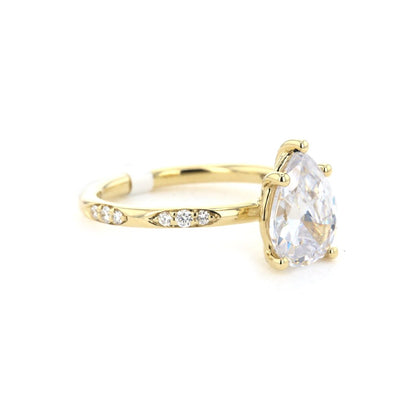0.12 ctw Diamond Solitaire Engagement Ring