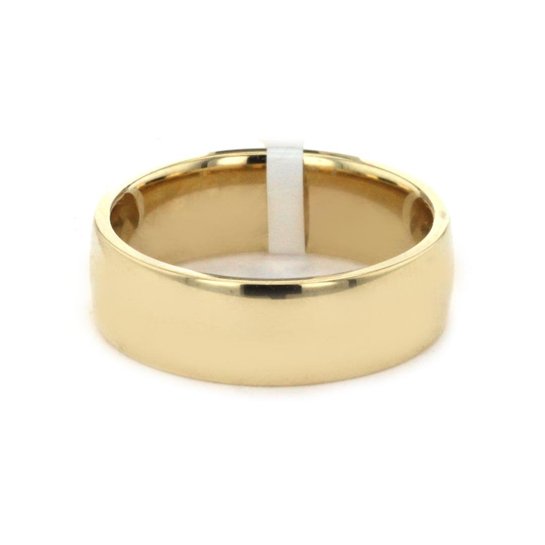 7MM Low Dome Polished Band