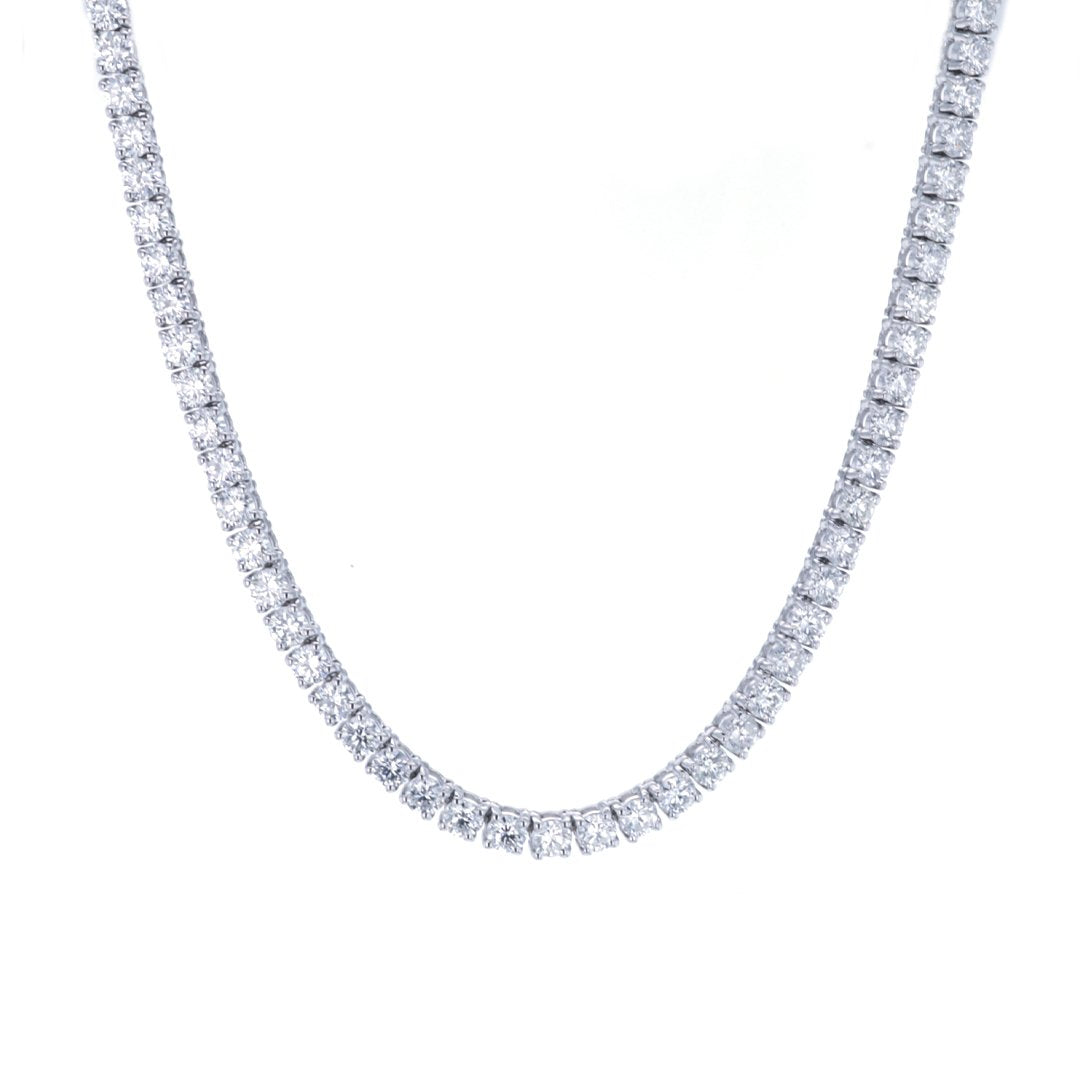 16" 11.90 ctw Diamond Eternity Necklace
