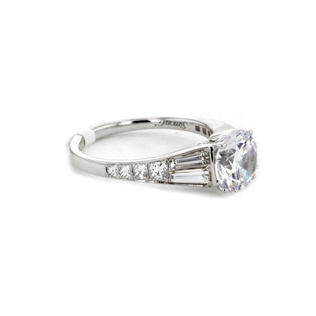 0.39 ctw Diamond Solitaire Engagement Ring