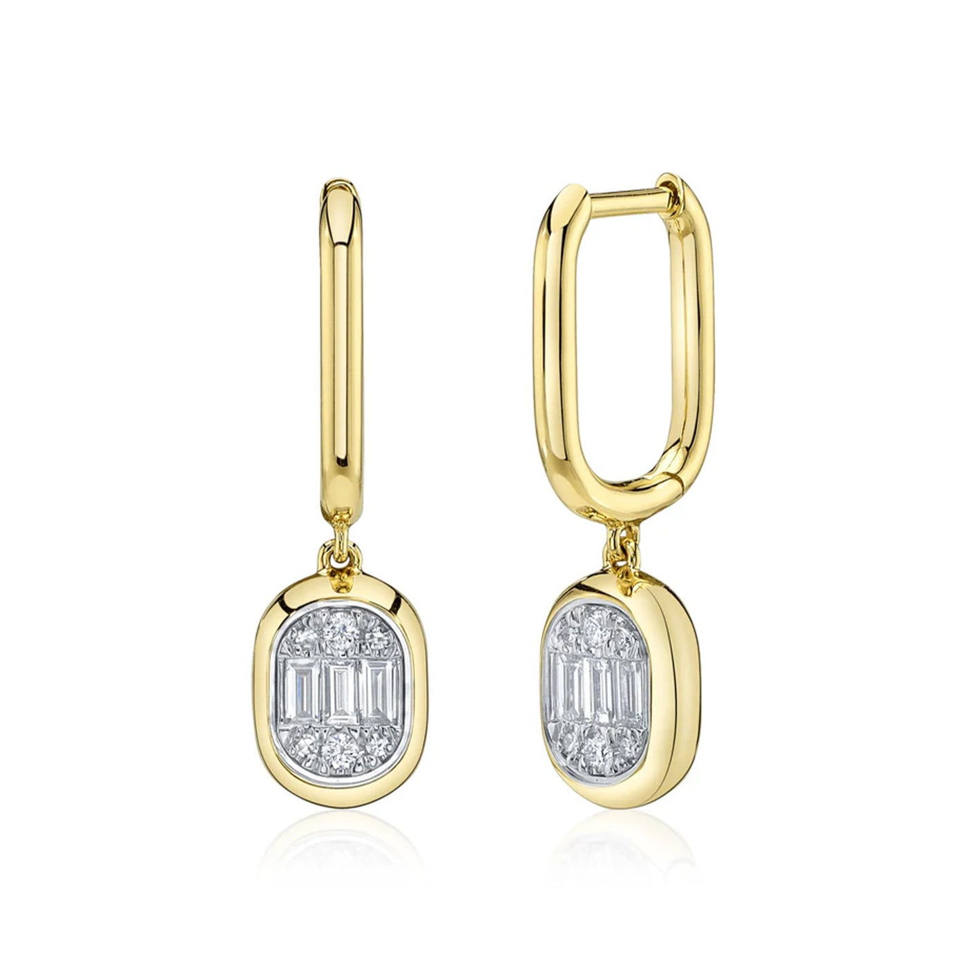 0.20 ctw Diamond Drop Earrings