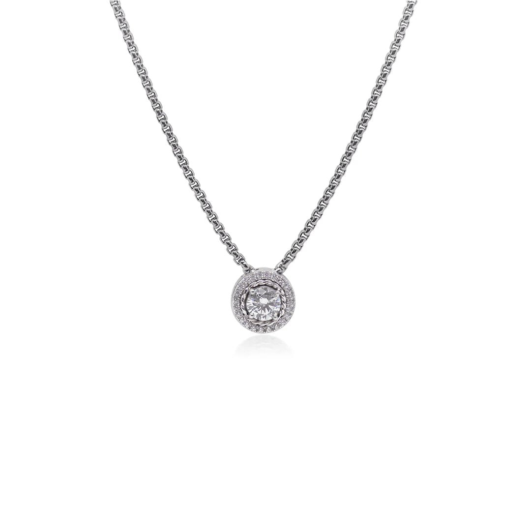 1.15 ctw Lab Grown Diamond Necklace