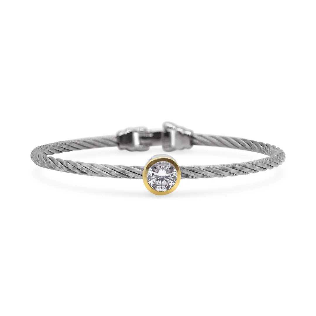 1.00 ctw Lab Grown Diamond Bangle Bracelet