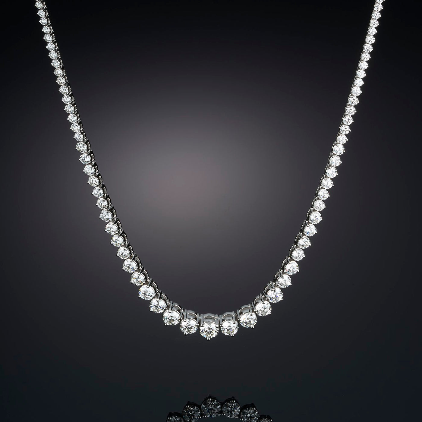 16" 20.00ctw Riviera Eternity Necklace