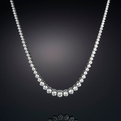 16" 20.00ctw Riviera Eternity Necklace