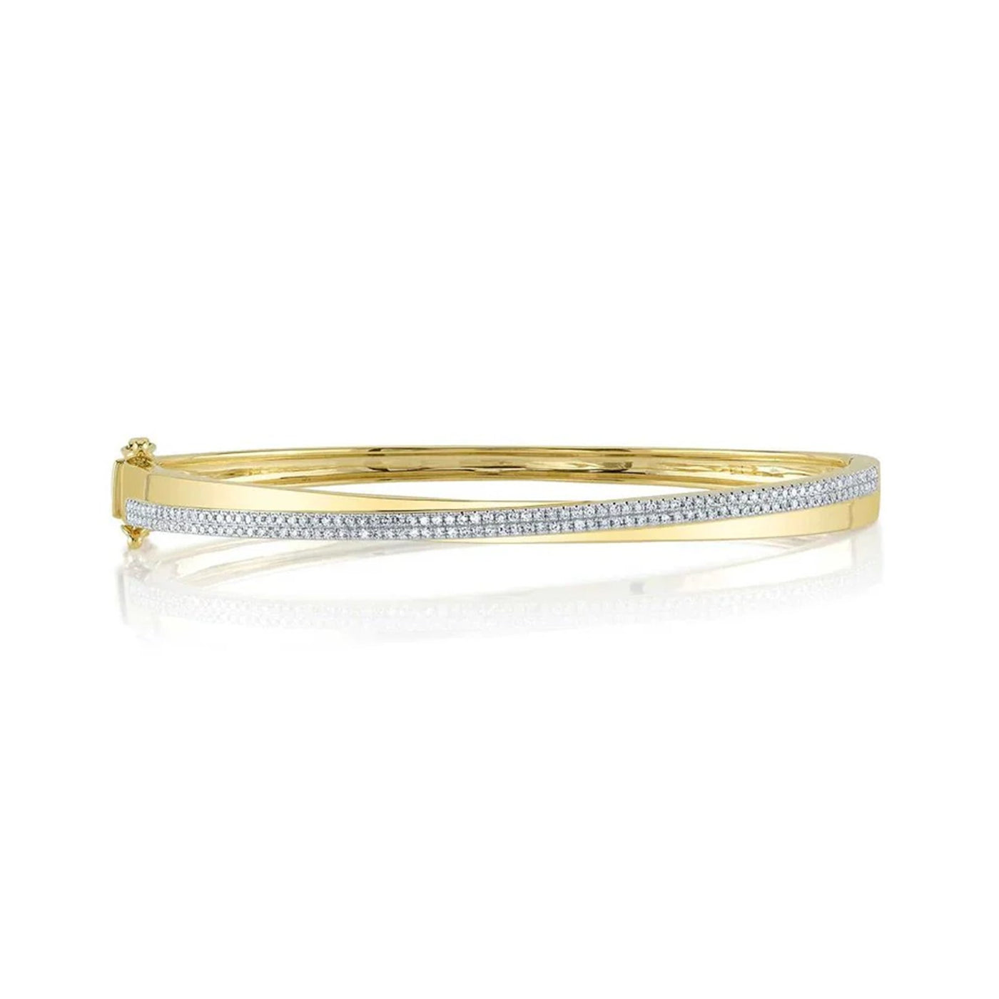 0.40 ctw Diamond Bangle Bracelet