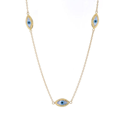 18" Evil Eye Necklace