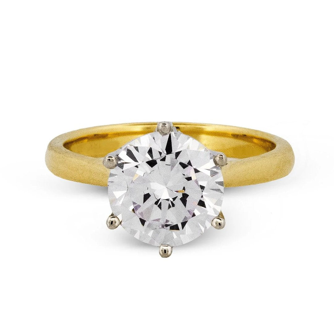 0.08 ctw Diamond Solitaire Engagement Ring