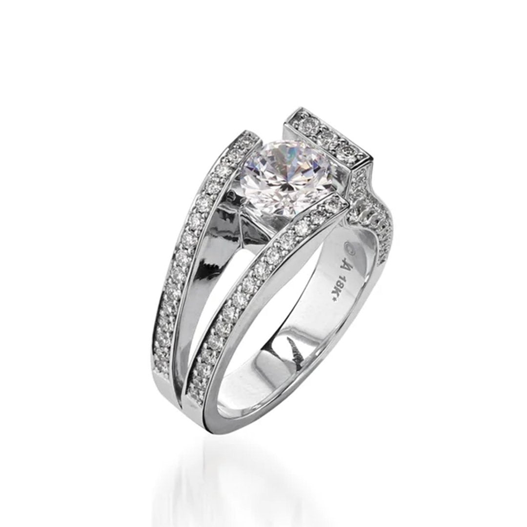Diamond Solitaire Engagement Ring