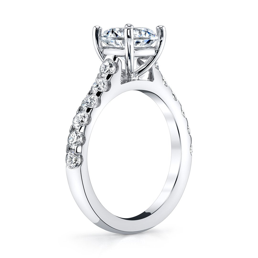 0.77 ctw Diamond Solitaire Engagement Ring