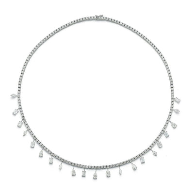 10.63ctw Diamond Cleopatra Eternity Necklace