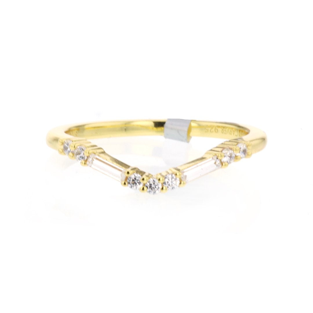 0.20 ctw Diamond Contour Band
