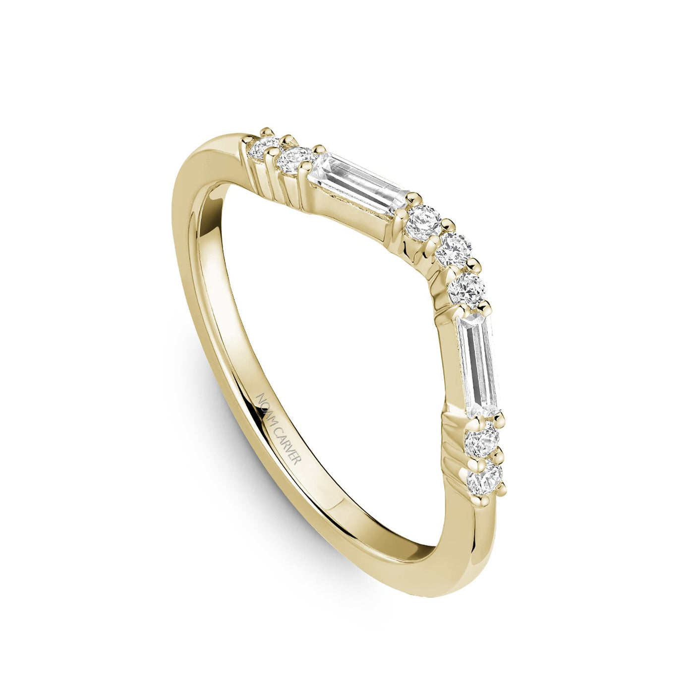 0.20 ctw Diamond Contour Band