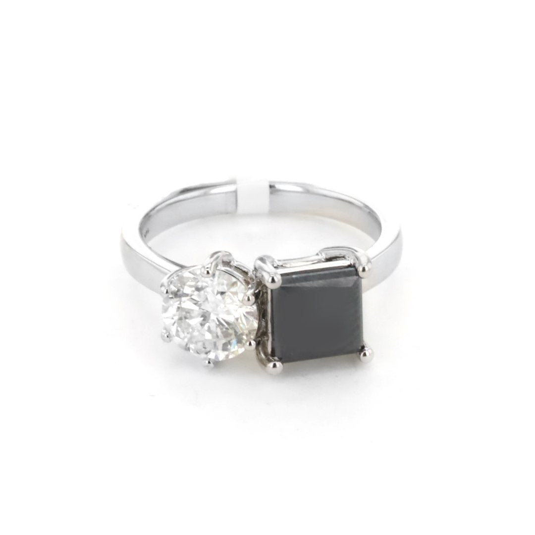 Two Stone Diamond Ring