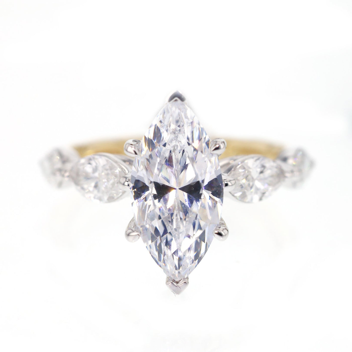 1.23 ctw Diamond Hidden Halo Engagement Ring