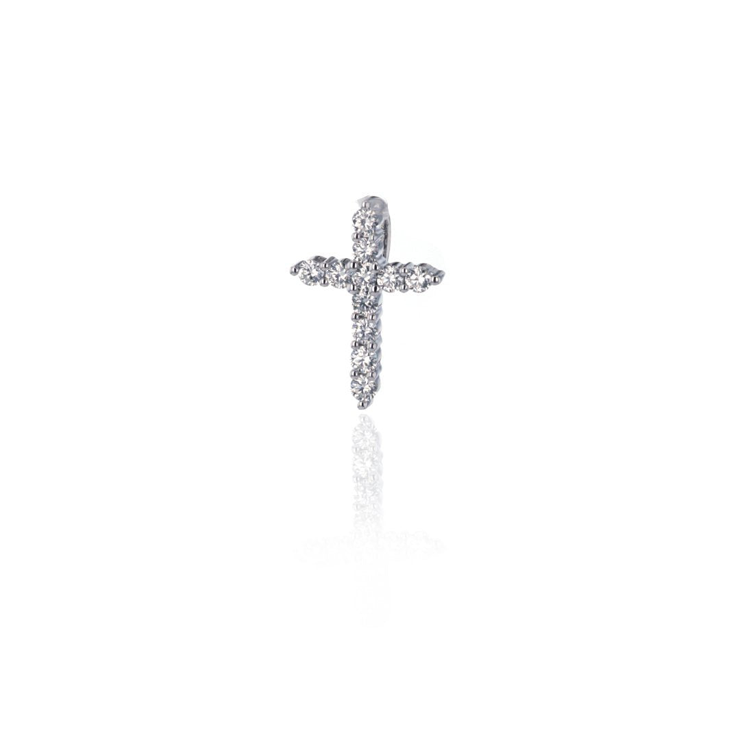 0.26 ctw Diamond Cross Pendant