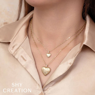 0.10 ctw Diamond Heart Necklace