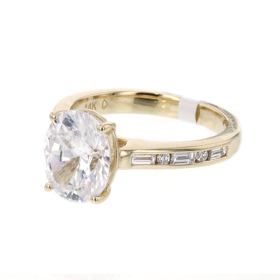 0.39 ctw Diamond Solitaire Engagement Ring