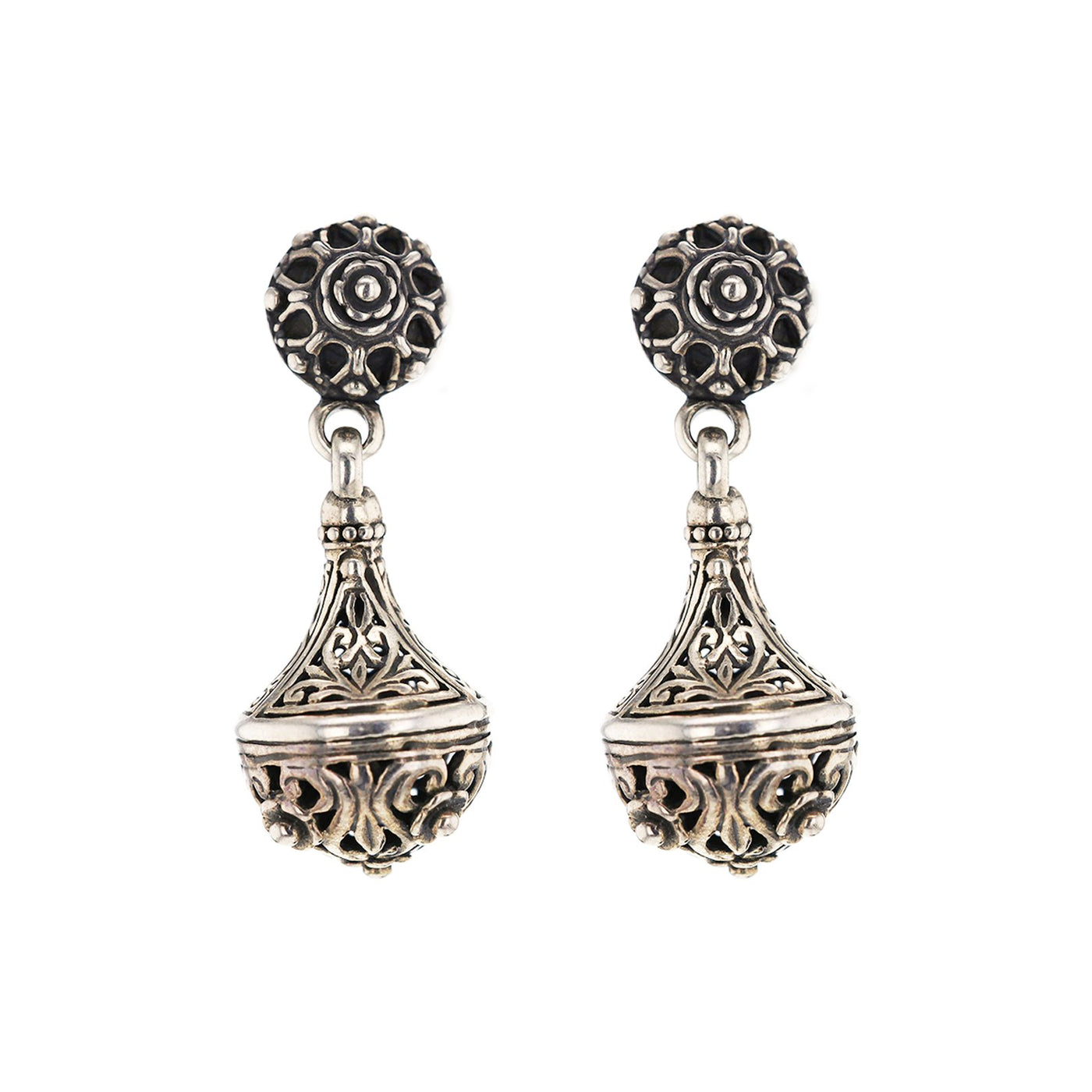 Steling Silver Drop Earrings