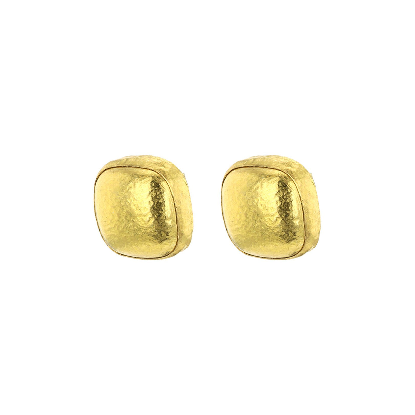 Square Cushion Post Earring