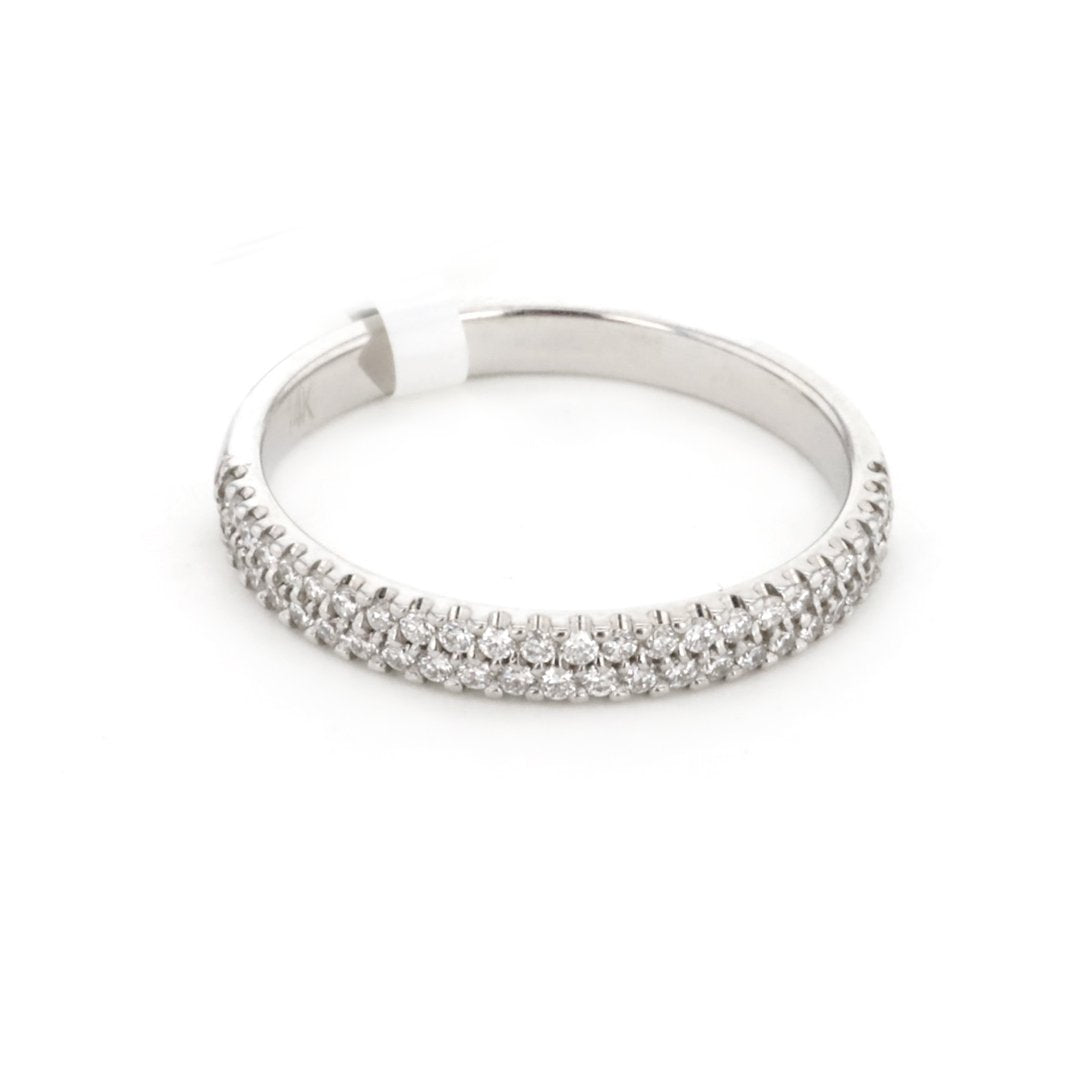 0.31 ctw Diamond 2-Row Band