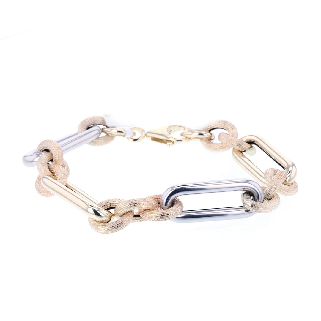 8.25" Paper Clip Bracelet