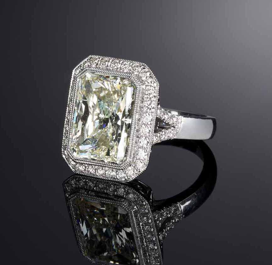 7.02 ct Diamond Ring