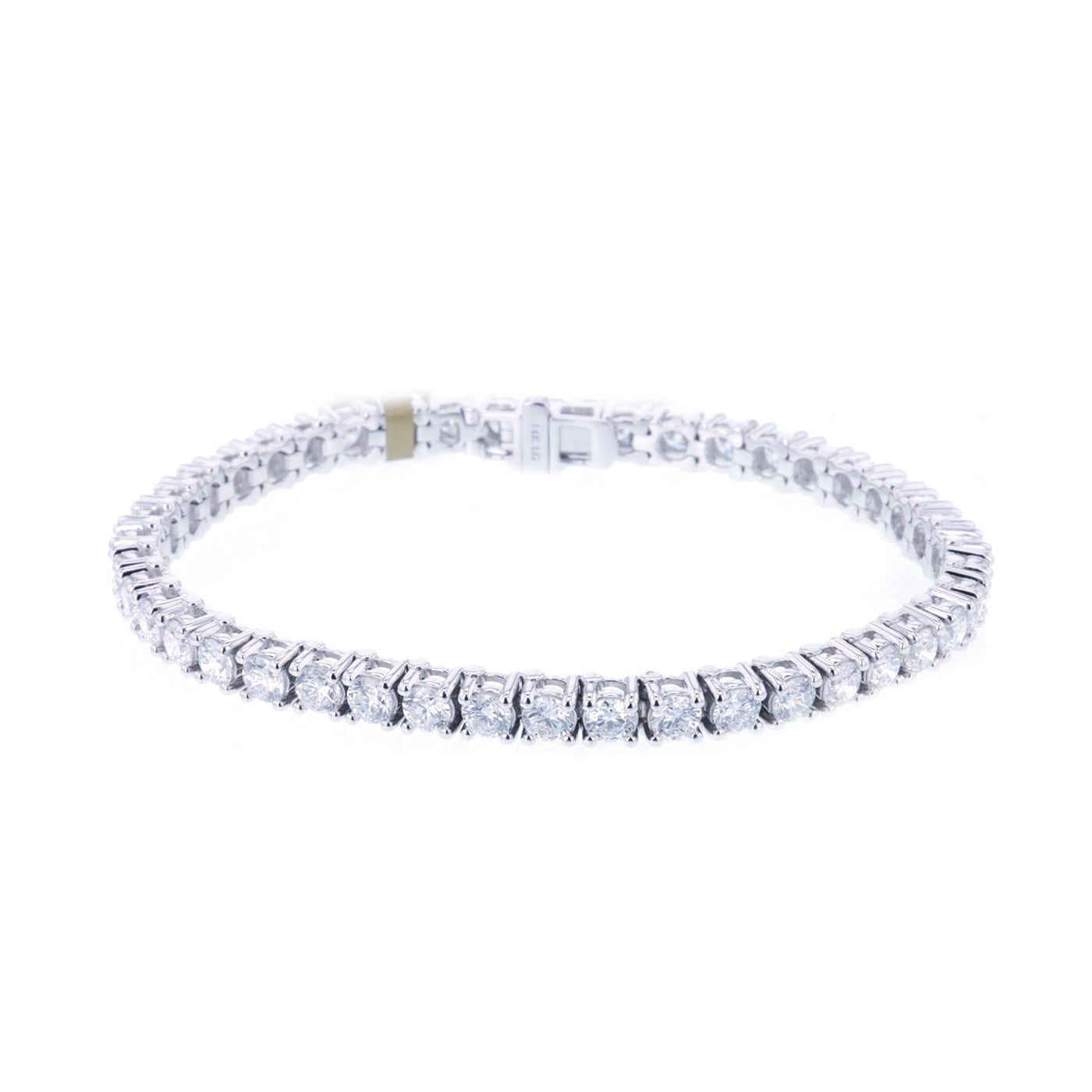 7.00 ctw Lab-Grown Diamond Stretch Bracelet