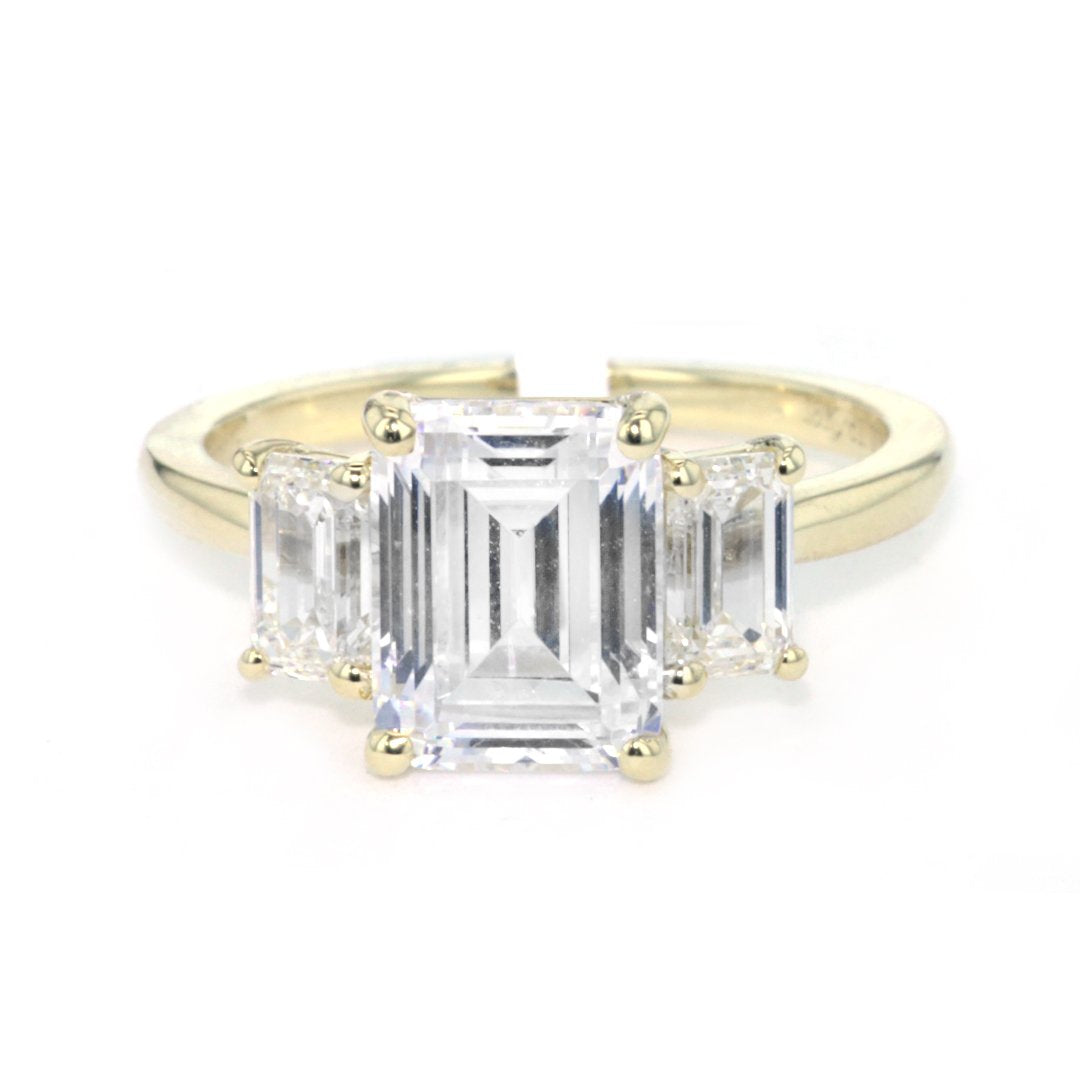 1.00 ctw Diamond Three-Stone Engagement Ring