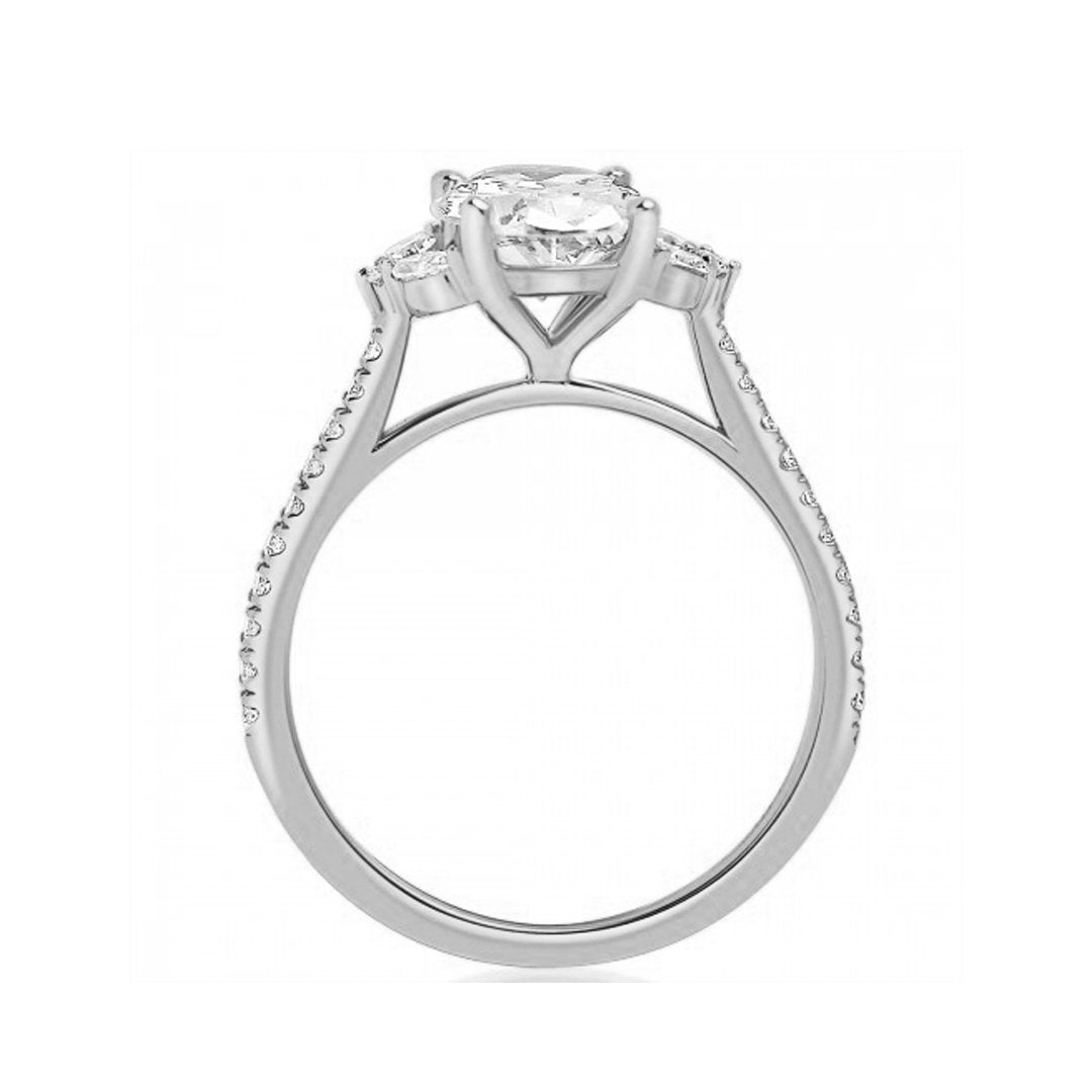 0.34 ctw Diamond Solitaire Engagement Ring