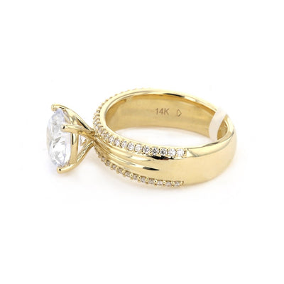 0.27 ctw Diamond Solitaire Engagement Ring