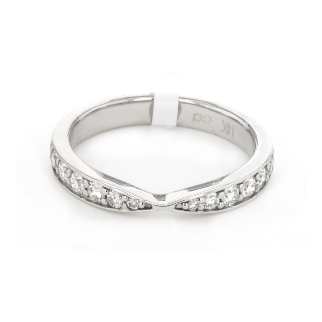 0.45 ctw Diamond Contour Band