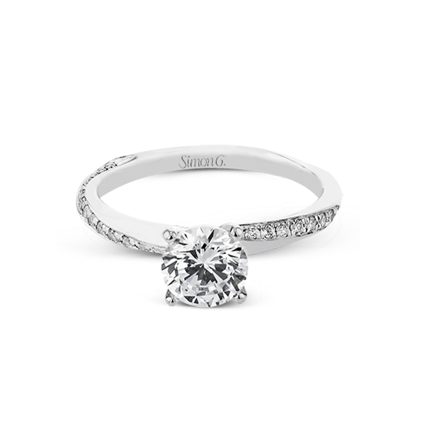 0.19 ctw Diamond Solitaire Engagement Ring