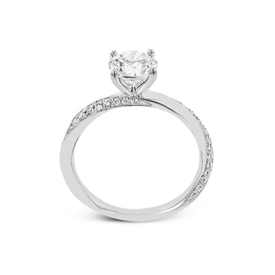 0.19 ctw Diamond Solitaire Engagement Ring
