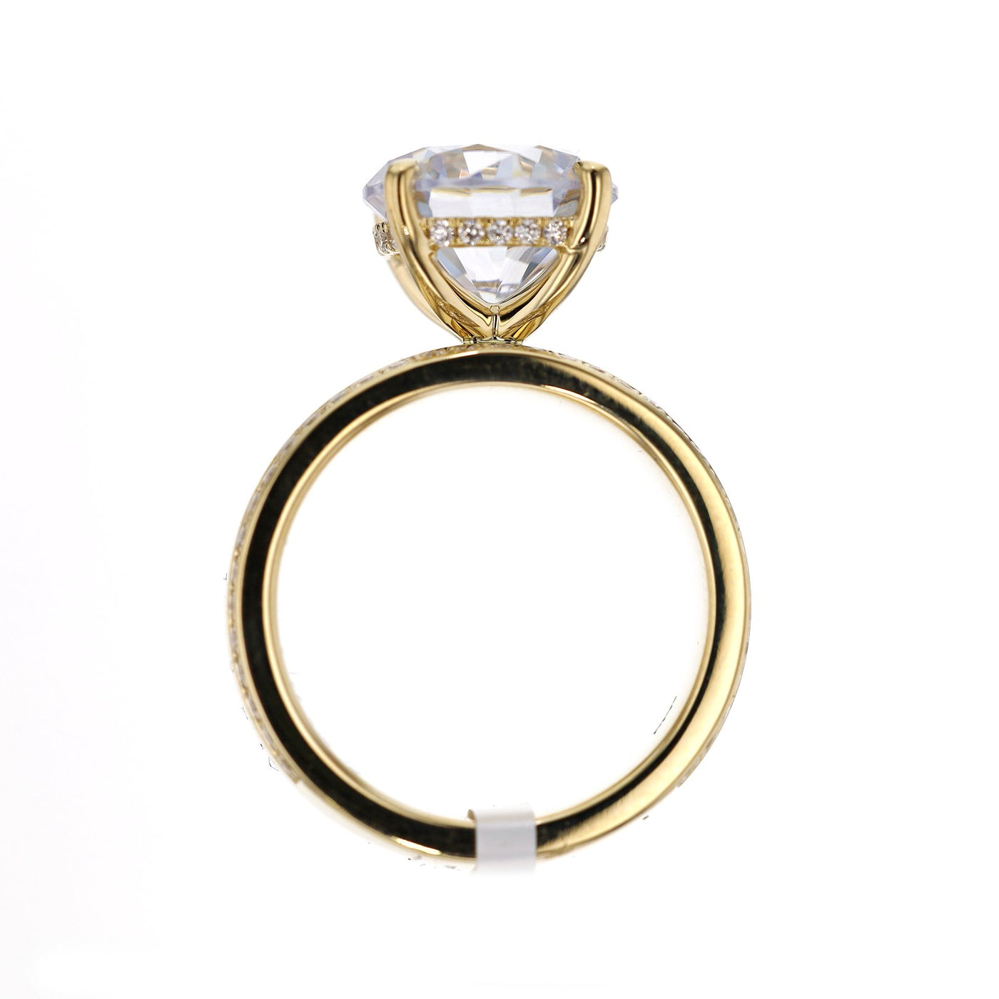 0.52 ctw Diamond Hidden Halo Engagement Ring