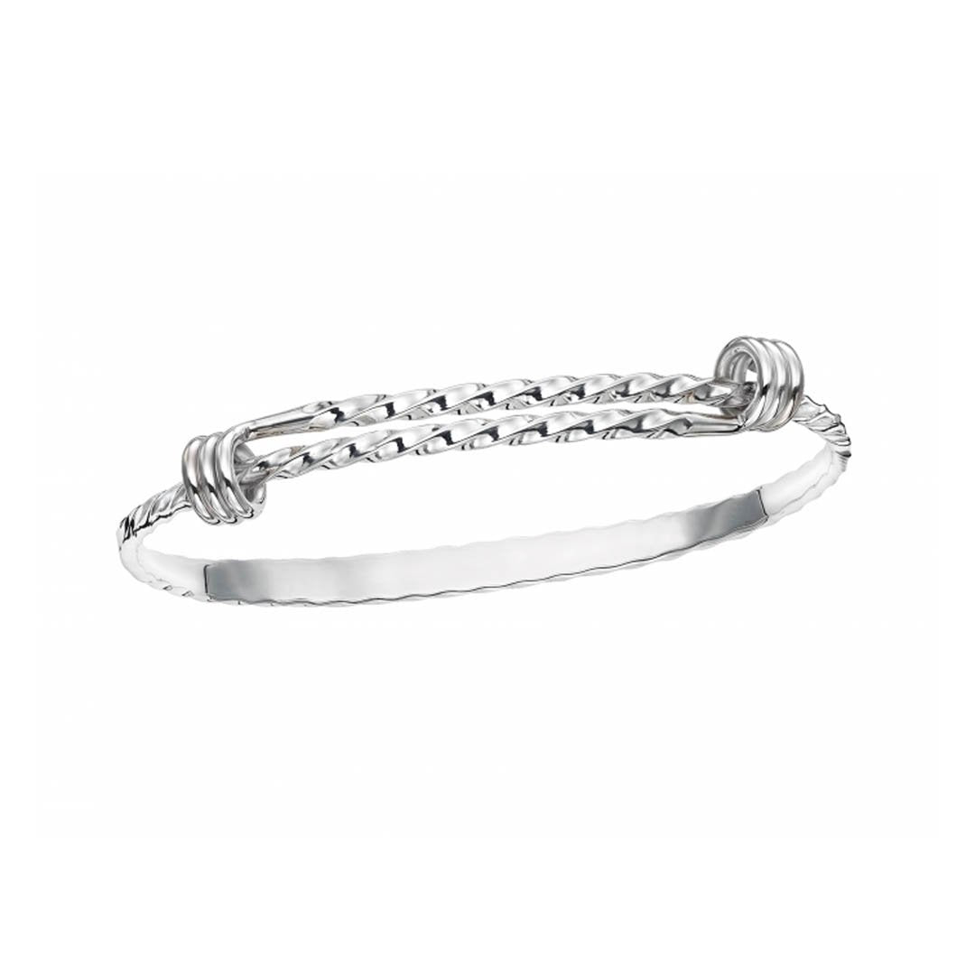 "L'Amie" Bangle Silver Bracelet
