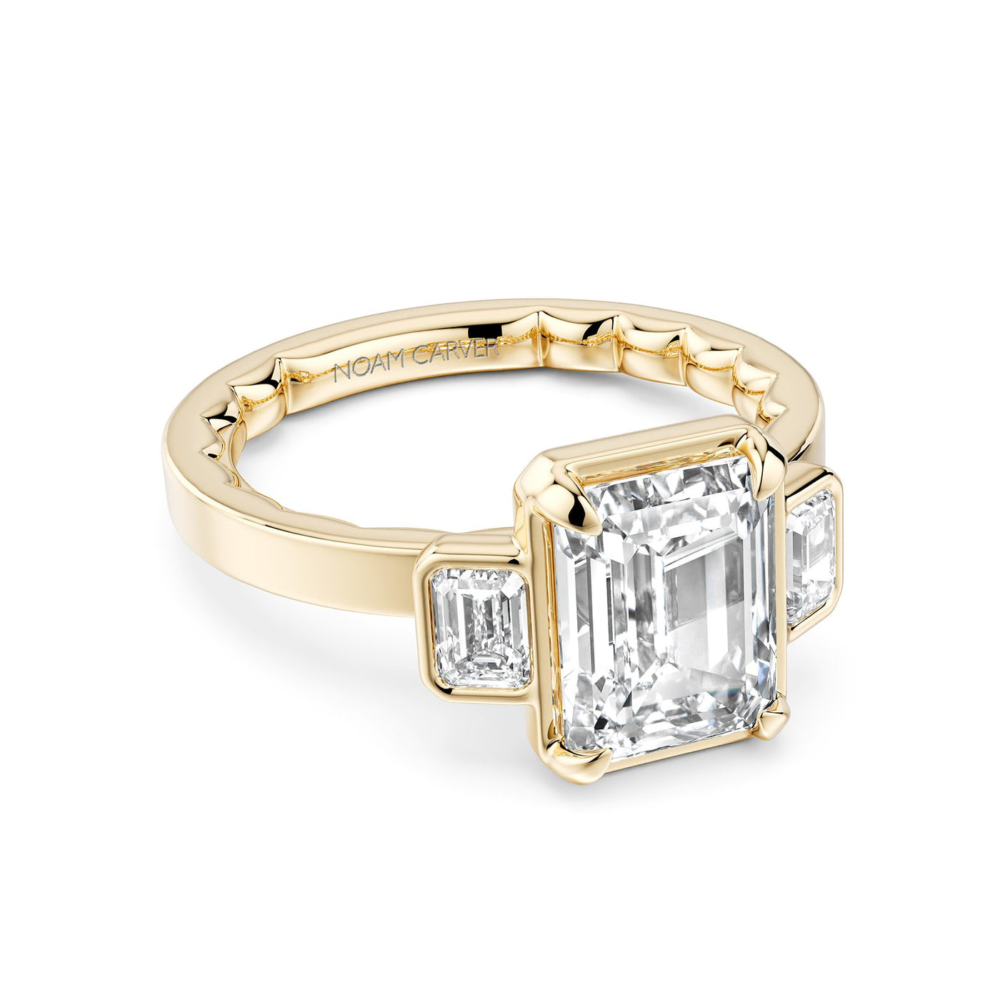 0.40 ctw Diamond Three-Stone Engagement Ring