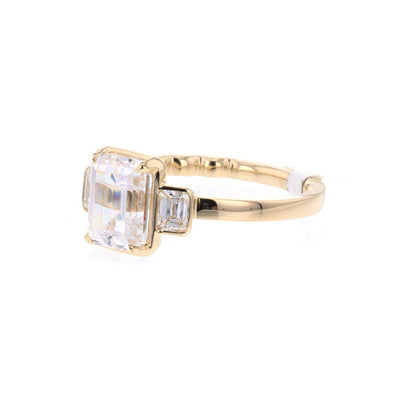 0.40 ctw Diamond Three-Stone Engagement Ring