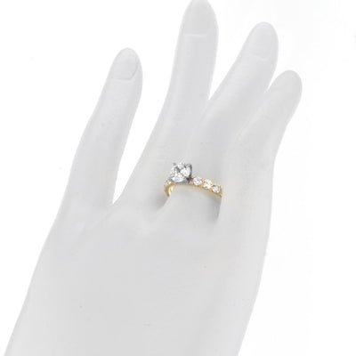 0.92 ctw Diamond Solitaire Engagement Ring