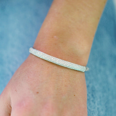 2.26 ctw Diamond Bangle Bracelet