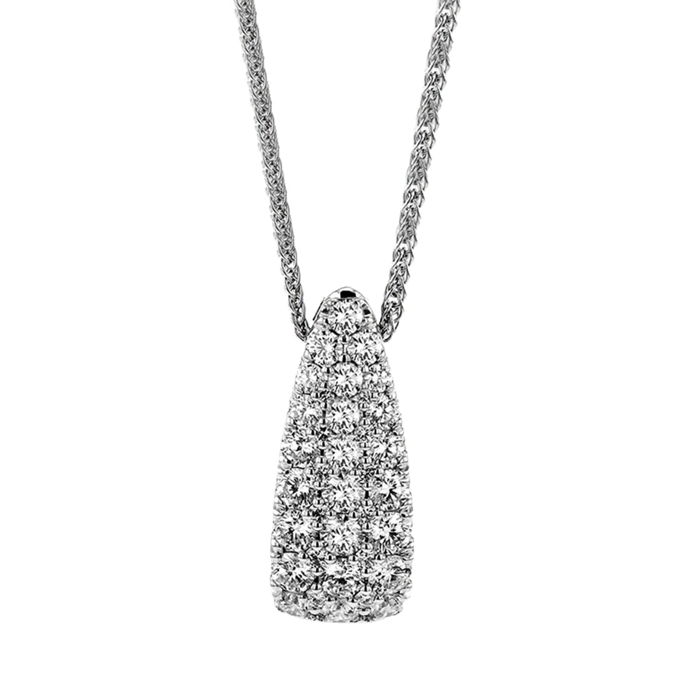 1.51 ctw Diamond Pendant Necklace