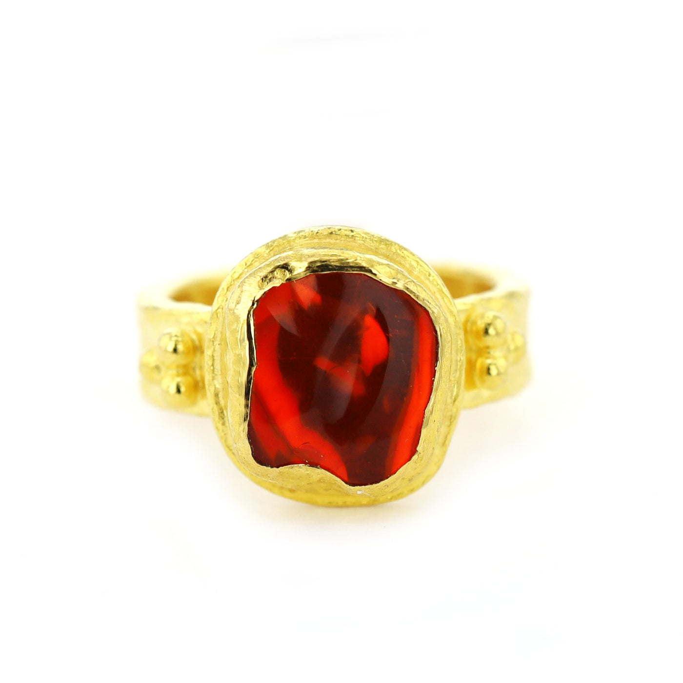 Fire Opal Ring