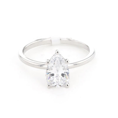 0.18 ctw Diamond Hidden Halo Engagement Ring