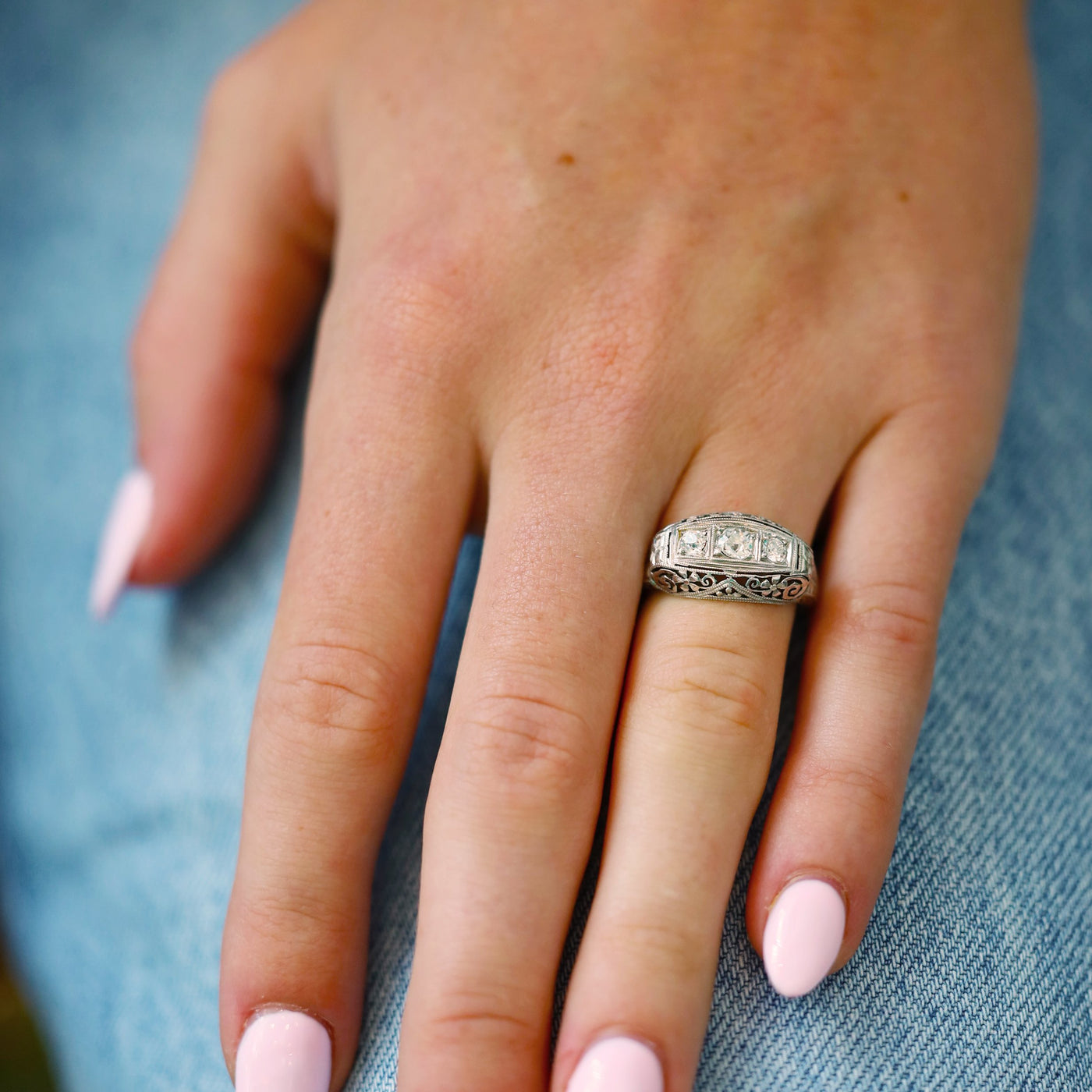 Three-stone Ring