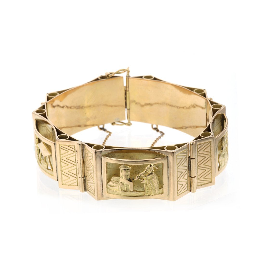 Five Panel Peruvian Bracelet