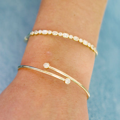 0.45ctw Diamond Bangle Bracelet